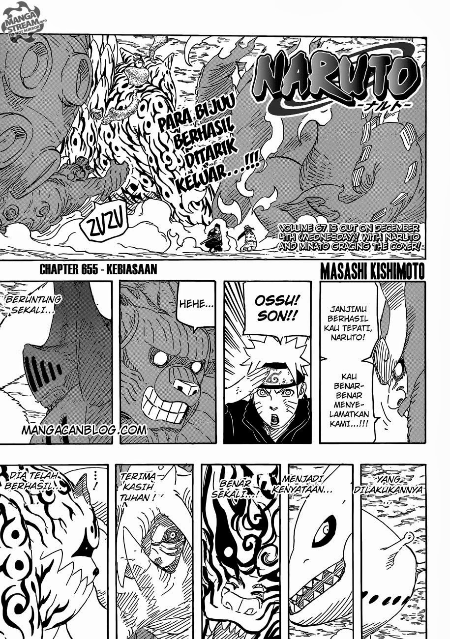 Manga Naruto Chapter 655 gambar nomor 2
