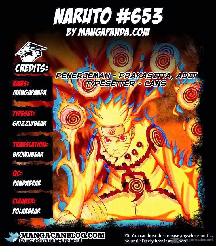 Komik Naruto Chapter 653 gambar nomor 1