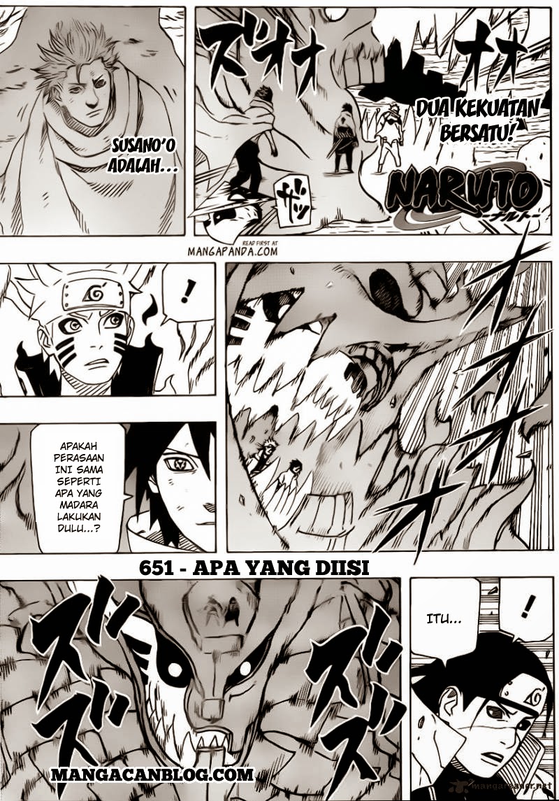 Manga Naruto Chapter 651 gambar nomor 2