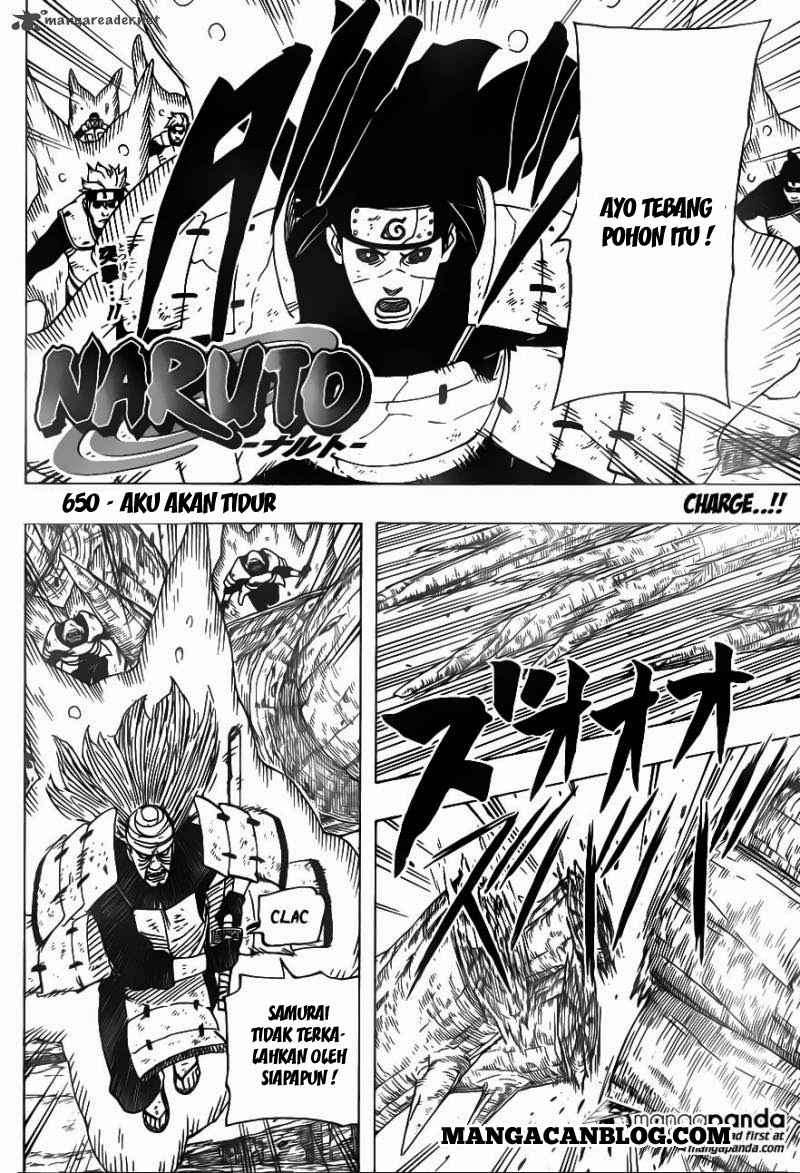 Manga Naruto Chapter 650 gambar nomor 2