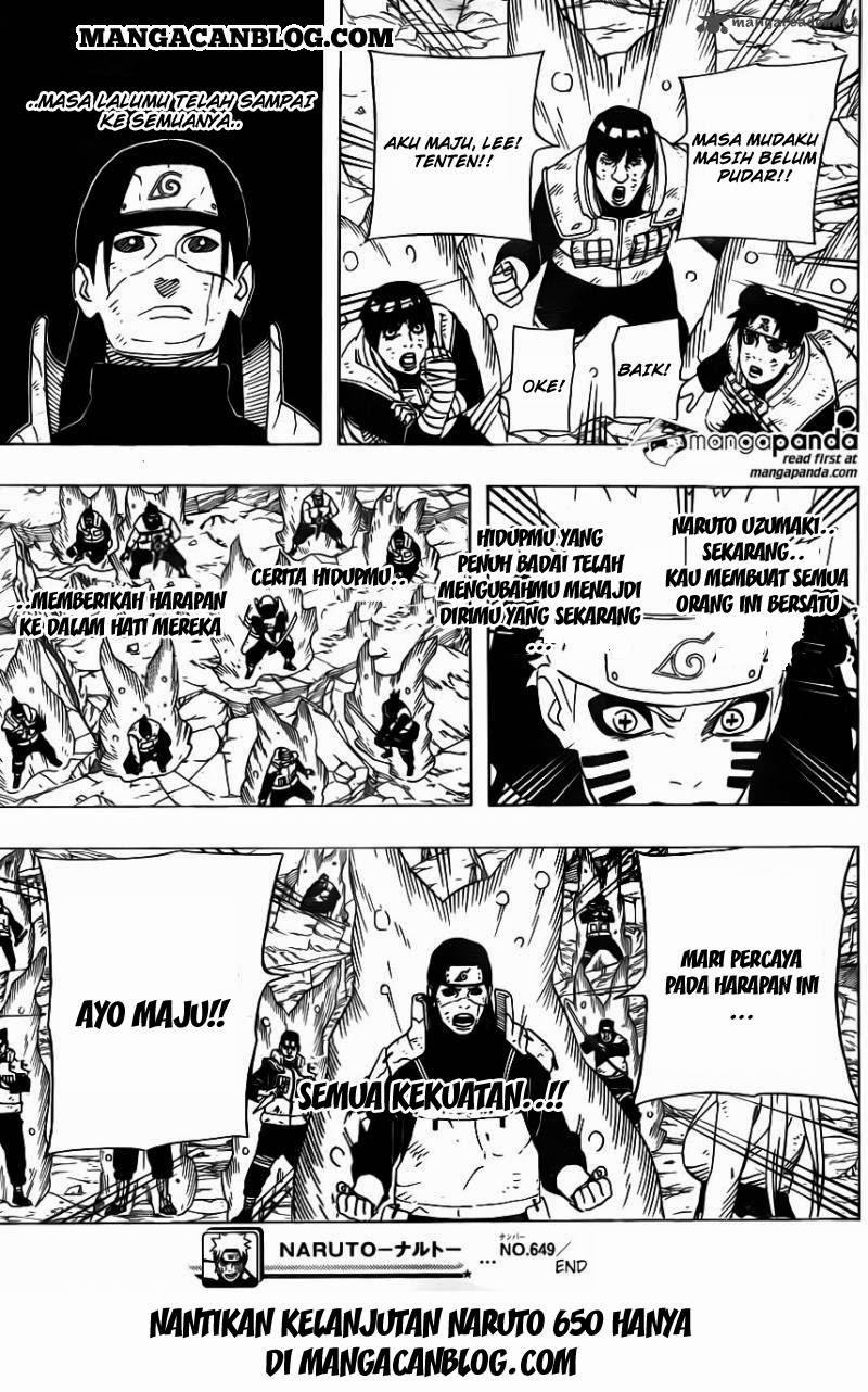 Naruto Chapter 649 Gambar 17