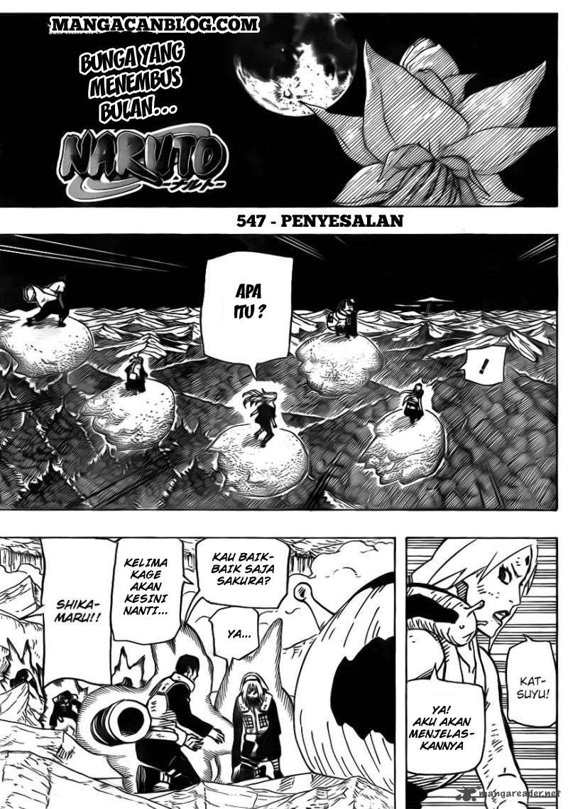 Komik Naruto Chapter 647 gambar nomor 1