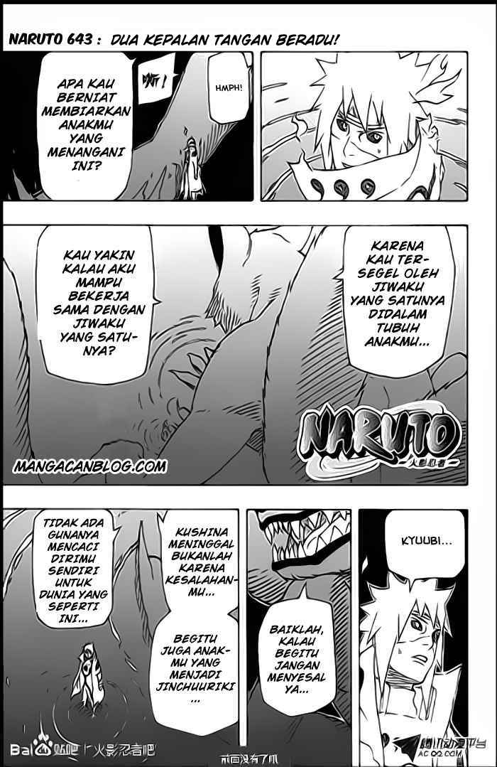 Komik Naruto Chapter 643 gambar nomor 1