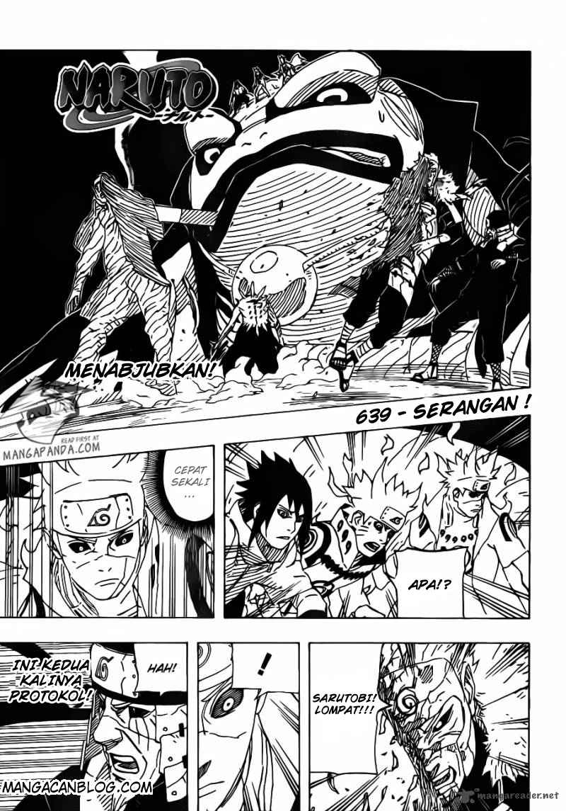 Komik Naruto Chapter 639 gambar nomor 1