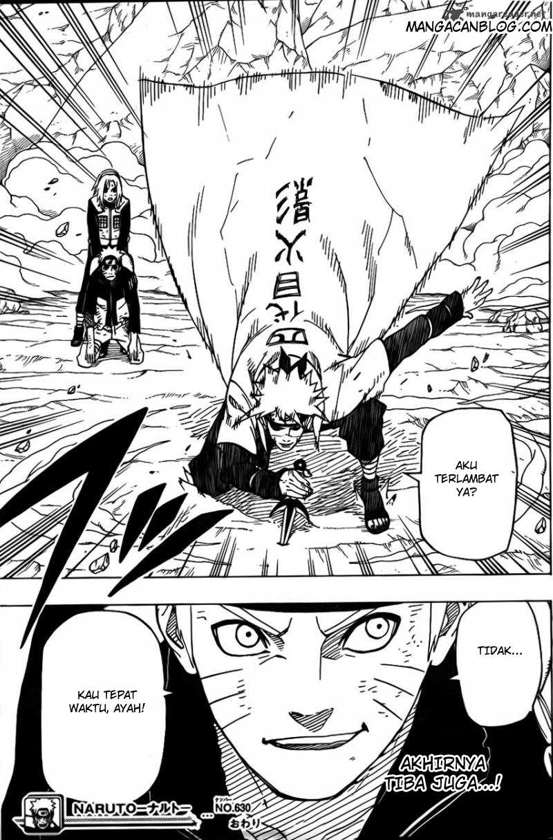 Naruto Chapter 630 Gambar 18