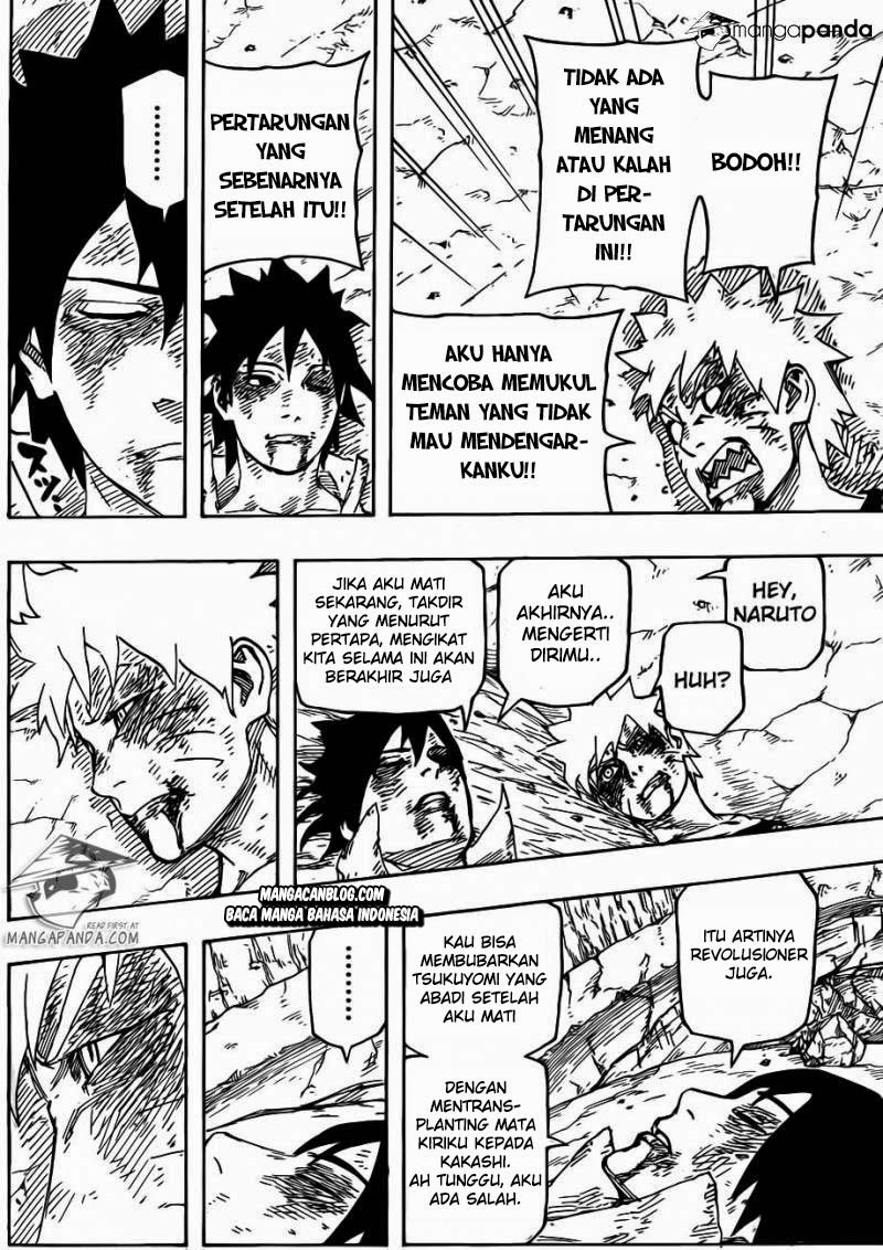 Naruto Chapter 698 Gambar 19
