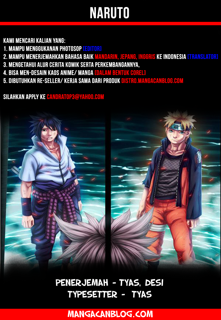 Komik Naruto Chapter 695 gambar nomor 1