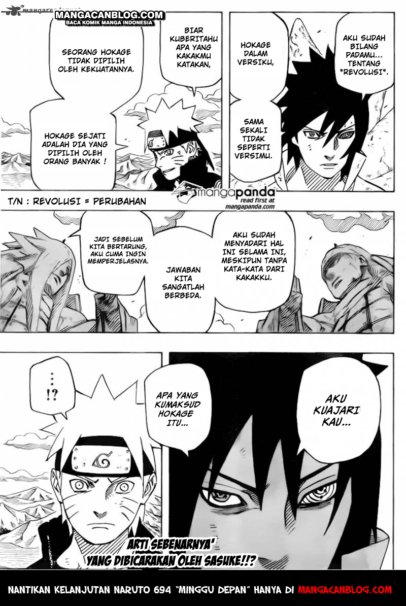 Naruto Chapter 693 Gambar 17