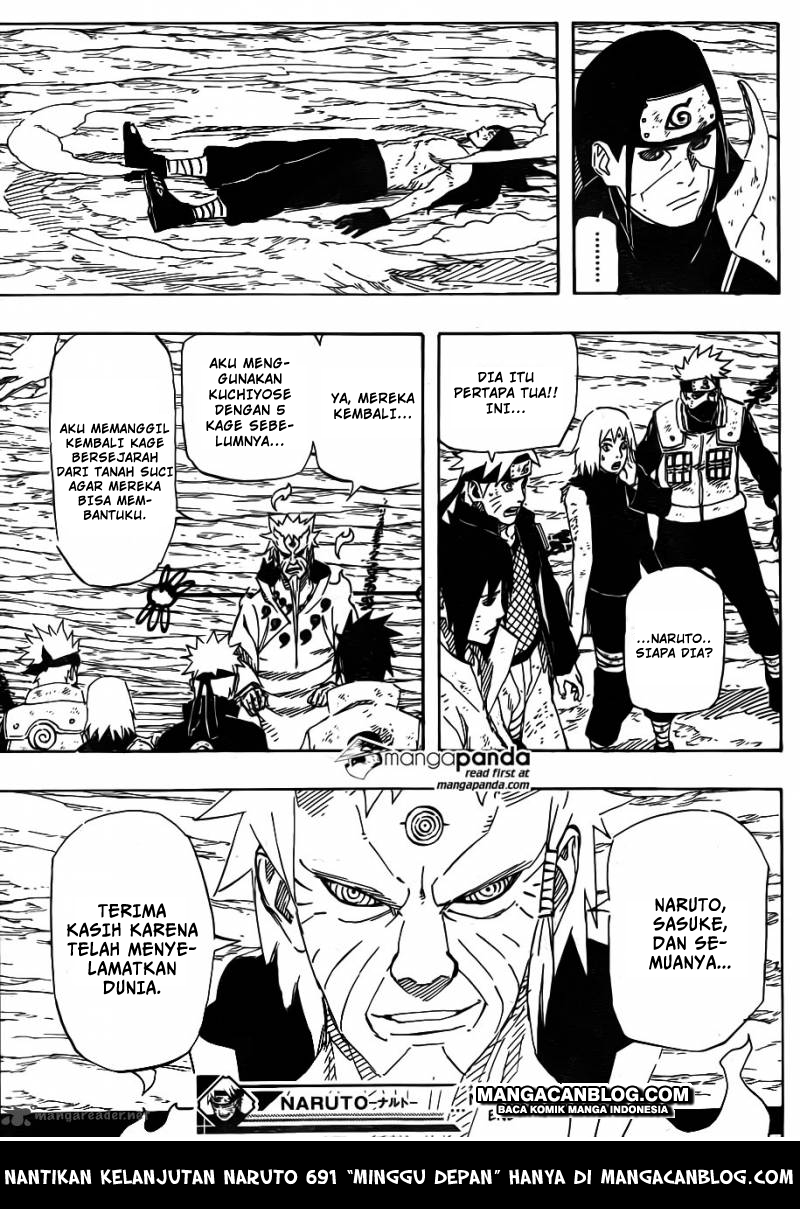 Naruto Chapter 690 Gambar 16