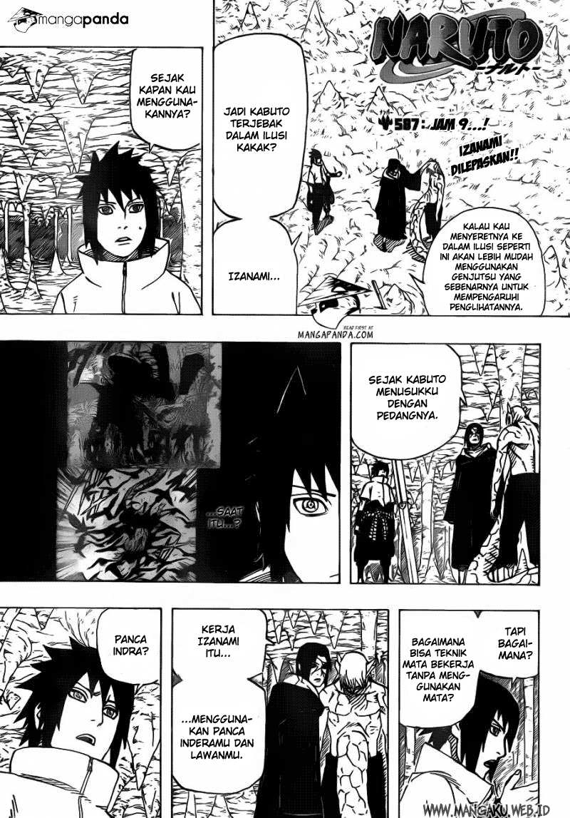Manga Naruto Chapter 587 gambar nomor 2
