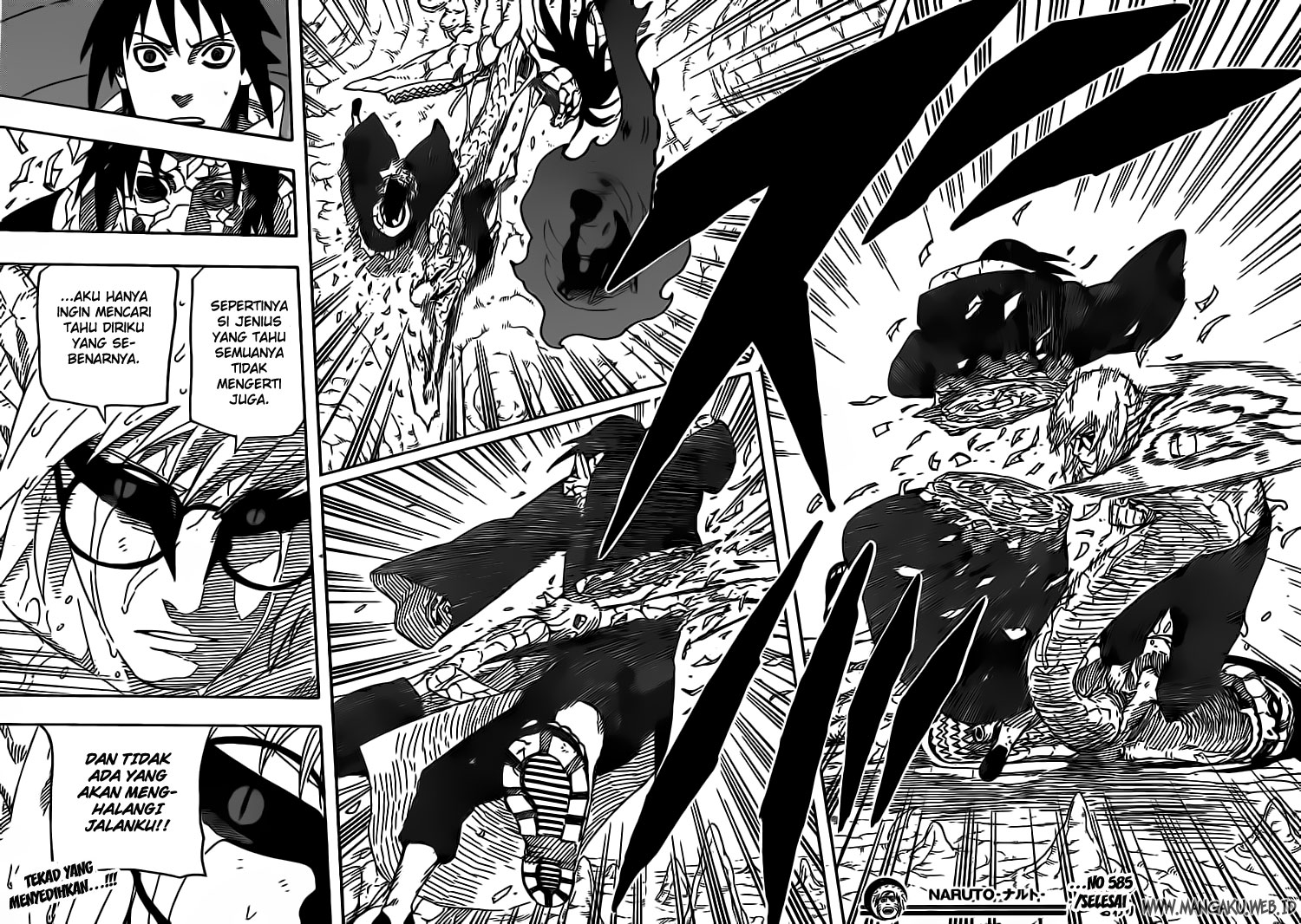 Naruto Chapter 585 Gambar 16