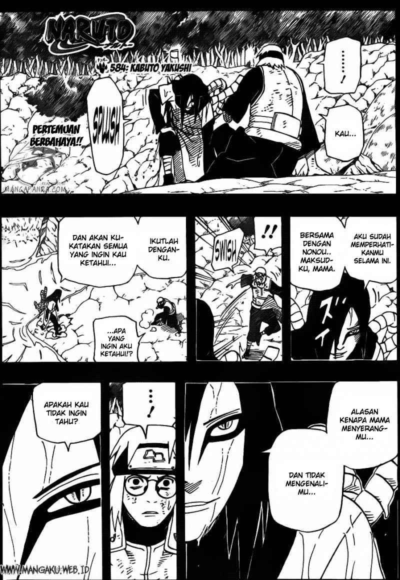 Manga Naruto Chapter 584 gambar nomor 2