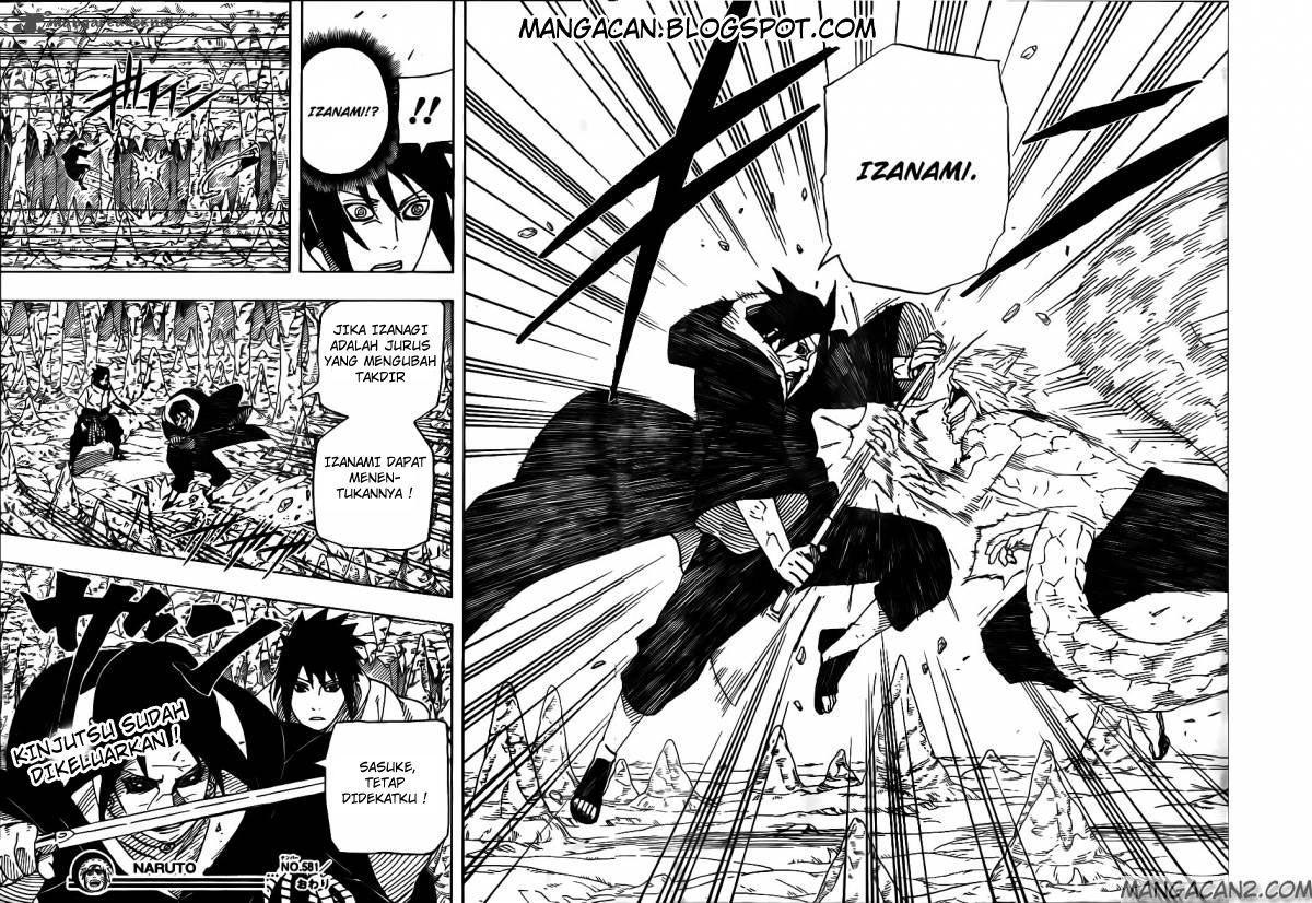 Naruto Chapter 581 Gambar 17