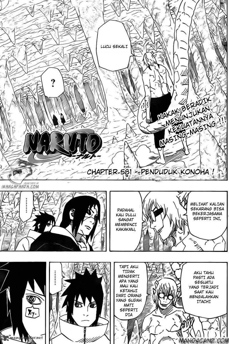 Manga Naruto Chapter 581 gambar nomor 2