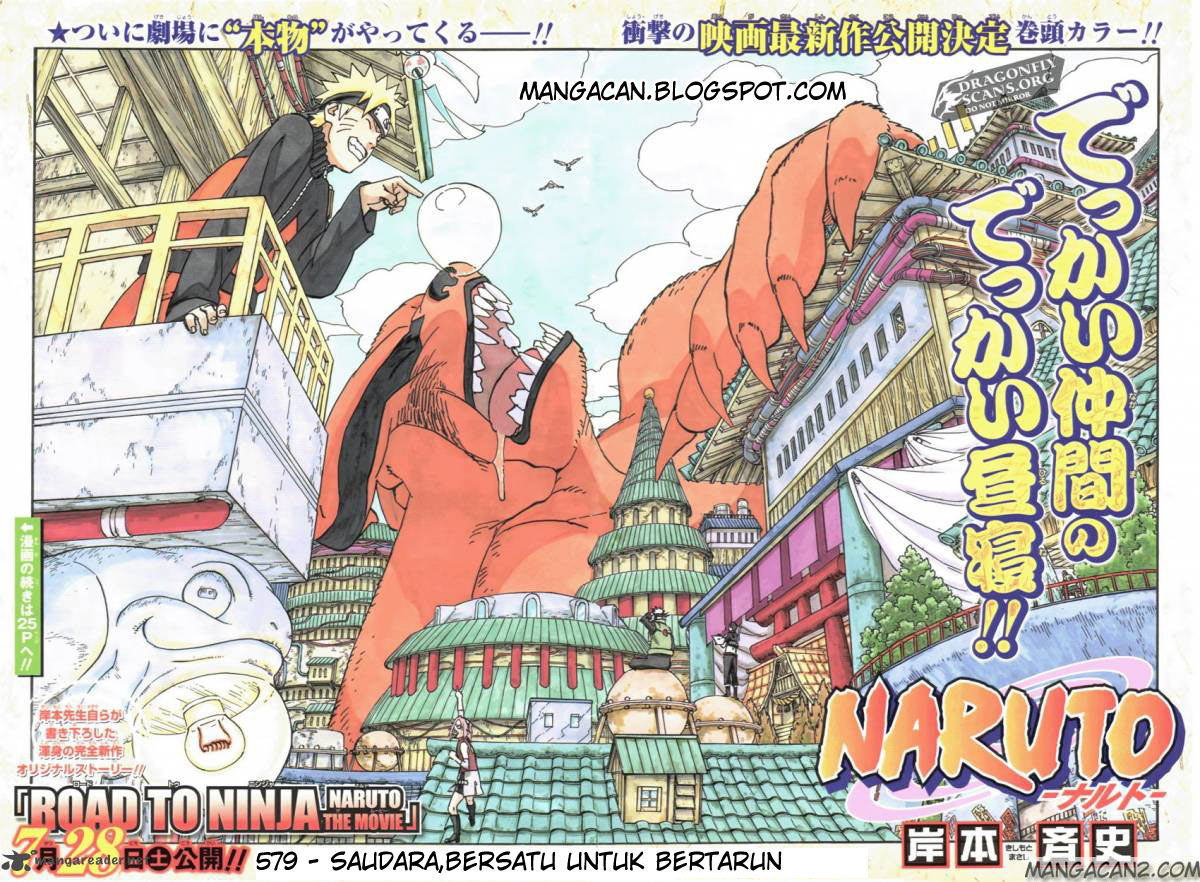 Komik Naruto Chapter 579 gambar nomor 1