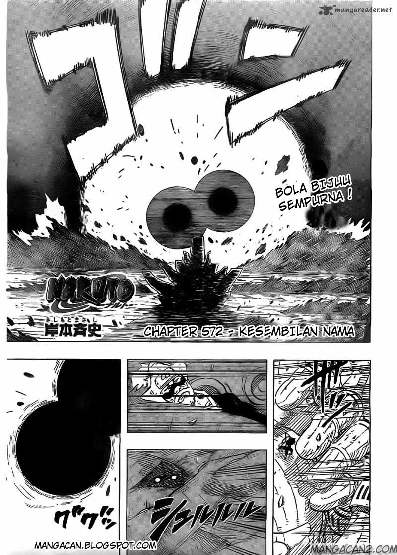 Manga Naruto Chapter 572 gambar nomor 2