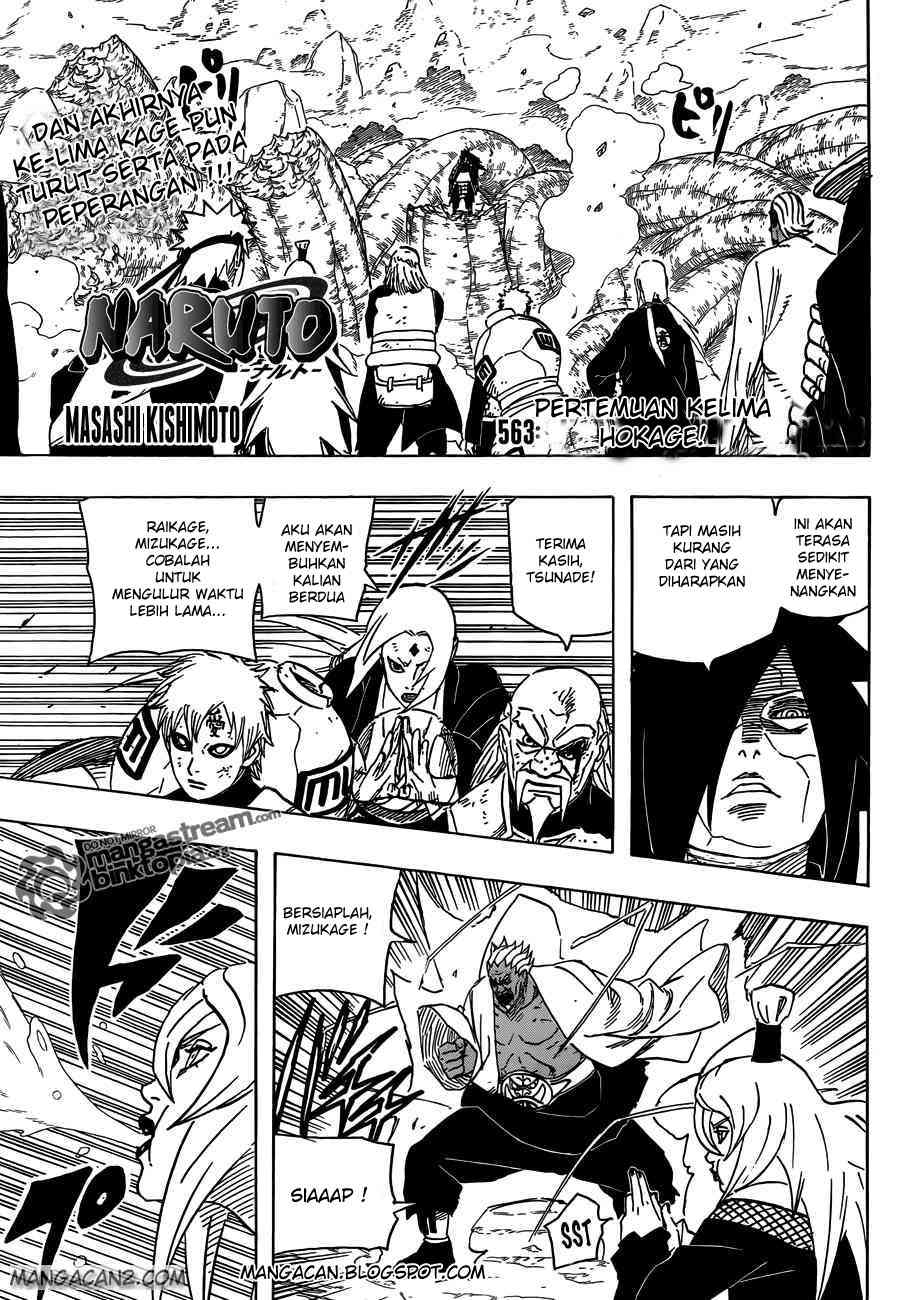 Manga Naruto Chapter 563 gambar nomor 2