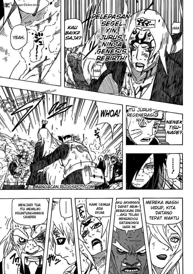 Naruto Chapter 562 Gambar 15