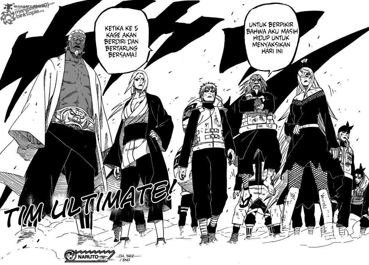 Naruto Chapter 562 Gambar 16