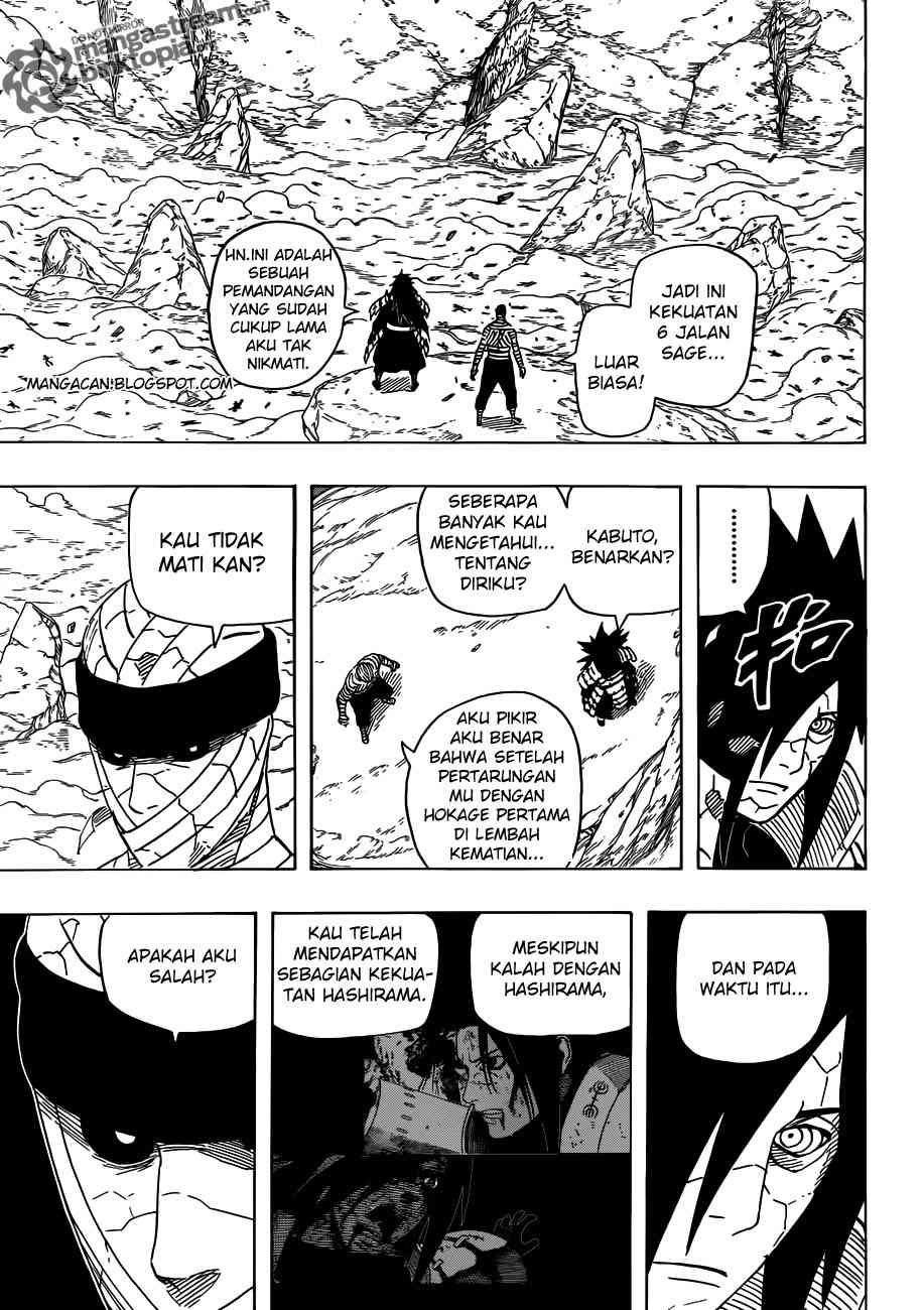 Naruto Chapter 561 Gambar 9