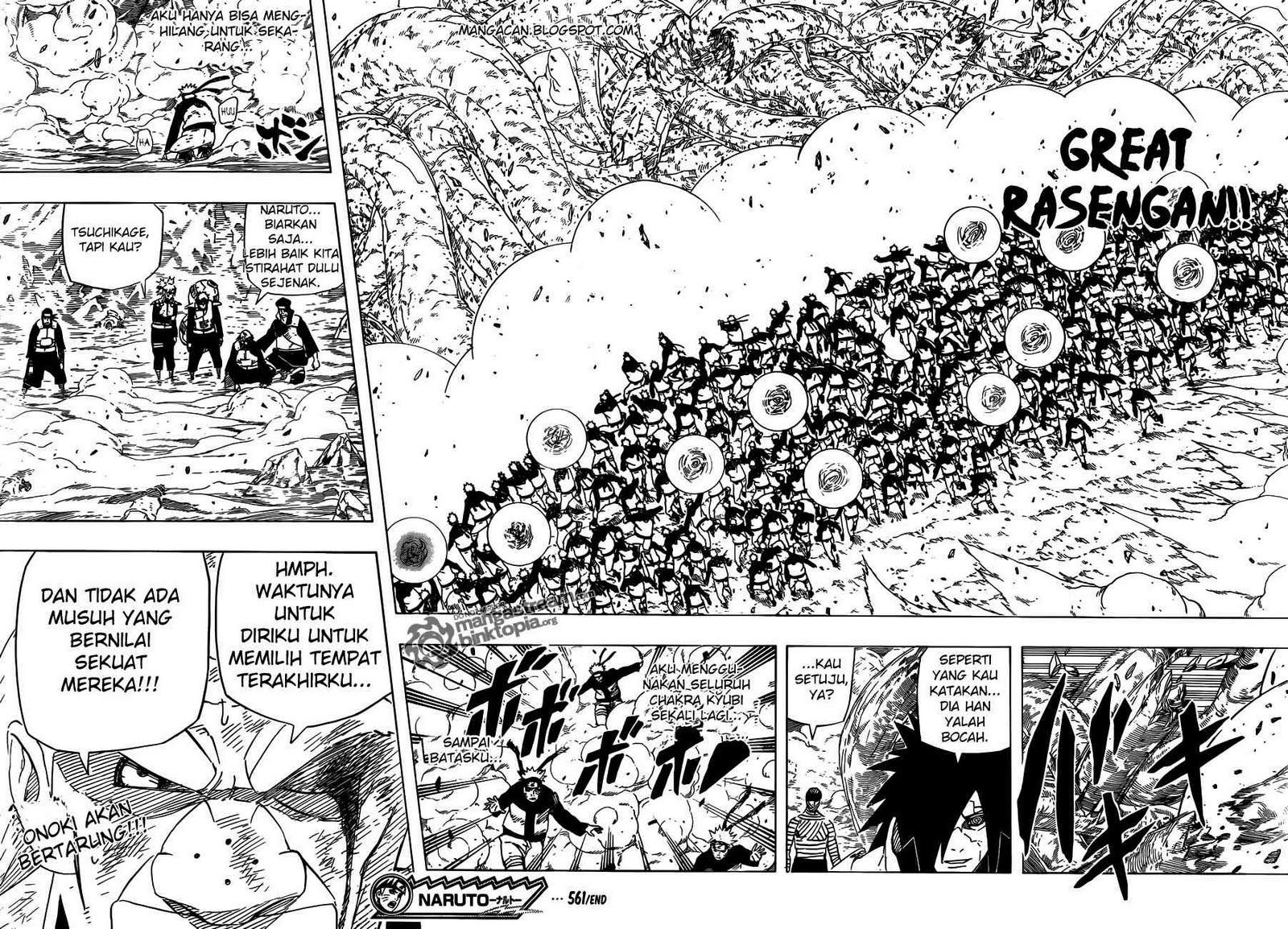 Naruto Chapter 561 Gambar 15