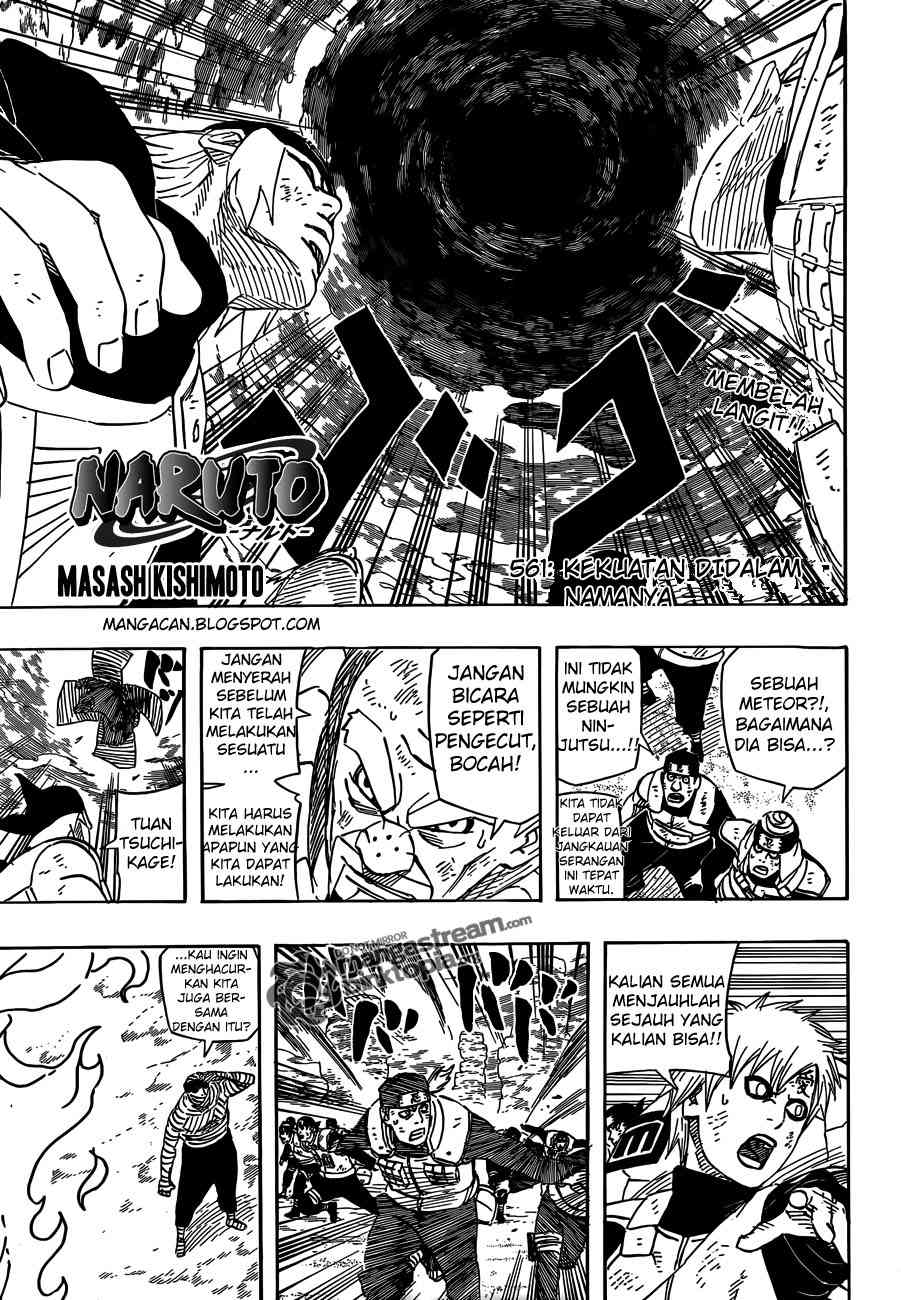 Manga Naruto Chapter 561 gambar nomor 2