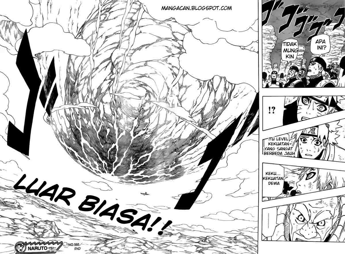 Naruto Chapter 560 Gambar 16