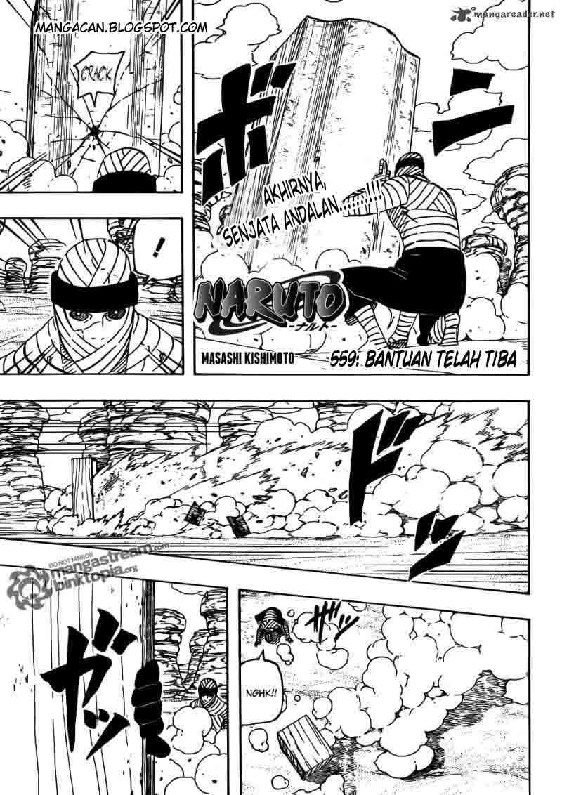 Komik Naruto Chapter 559 gambar nomor 1