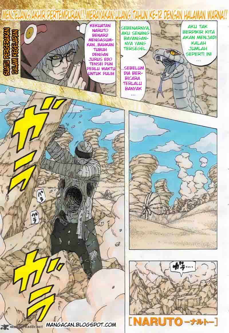 Komik Naruto Chapter 558 gambar nomor 1