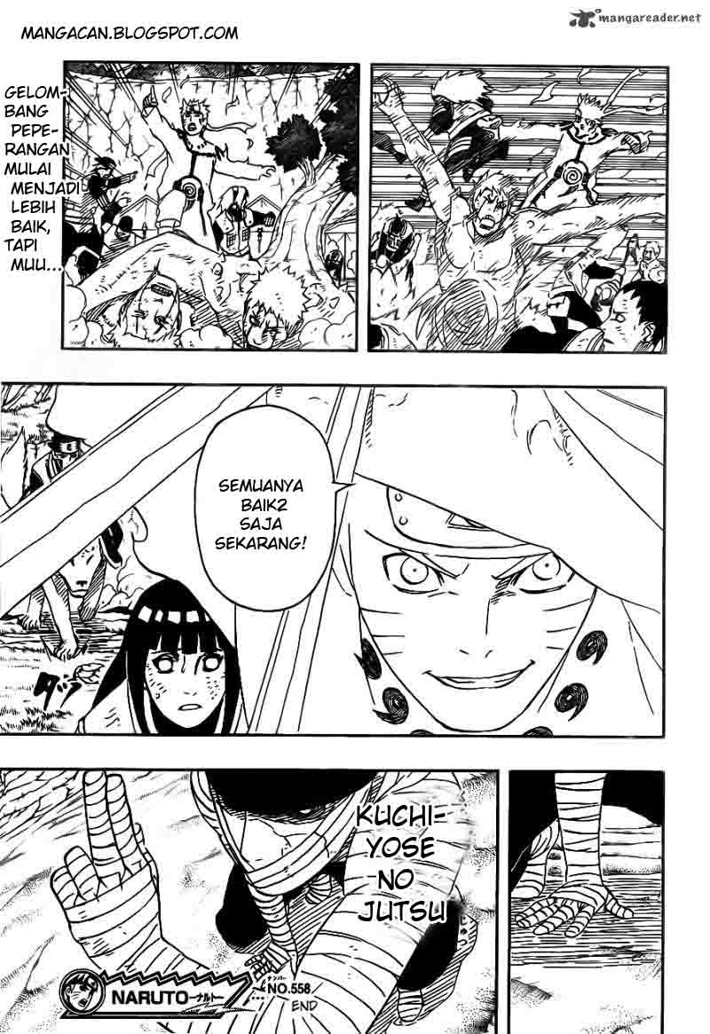 Naruto Chapter 558 Gambar 19