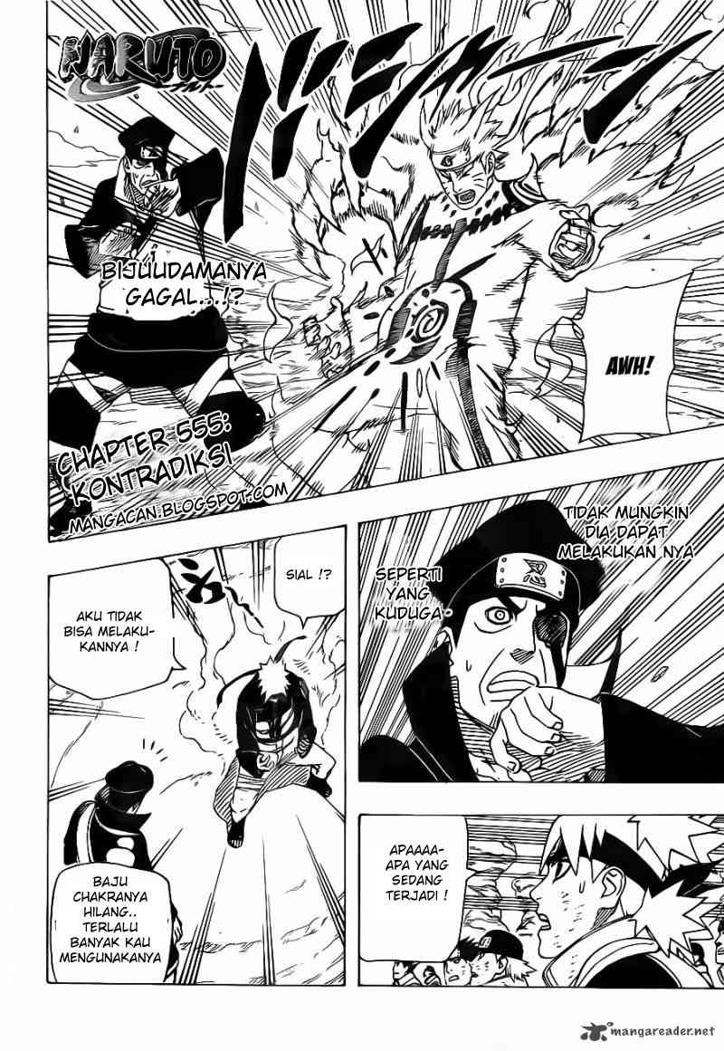 Manga Naruto Chapter 555 gambar nomor 2