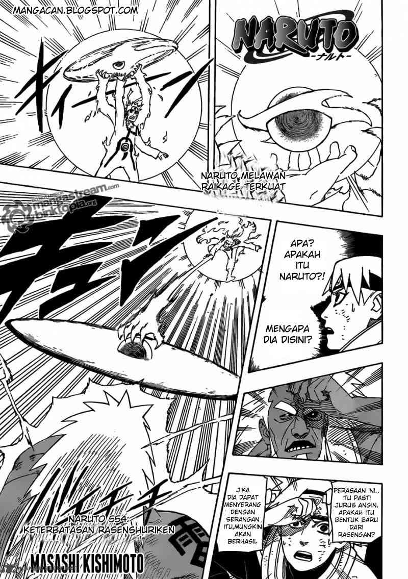 Komik Naruto Chapter 554 gambar nomor 1