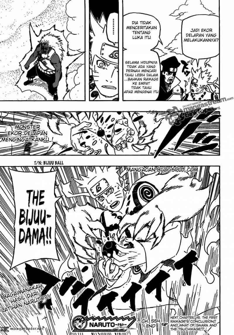 Naruto Chapter 554 Gambar 16