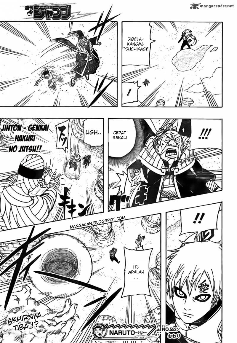 Naruto Chapter 552 Gambar 17