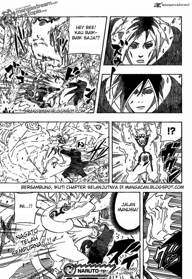 Naruto Chapter 550 Gambar 17