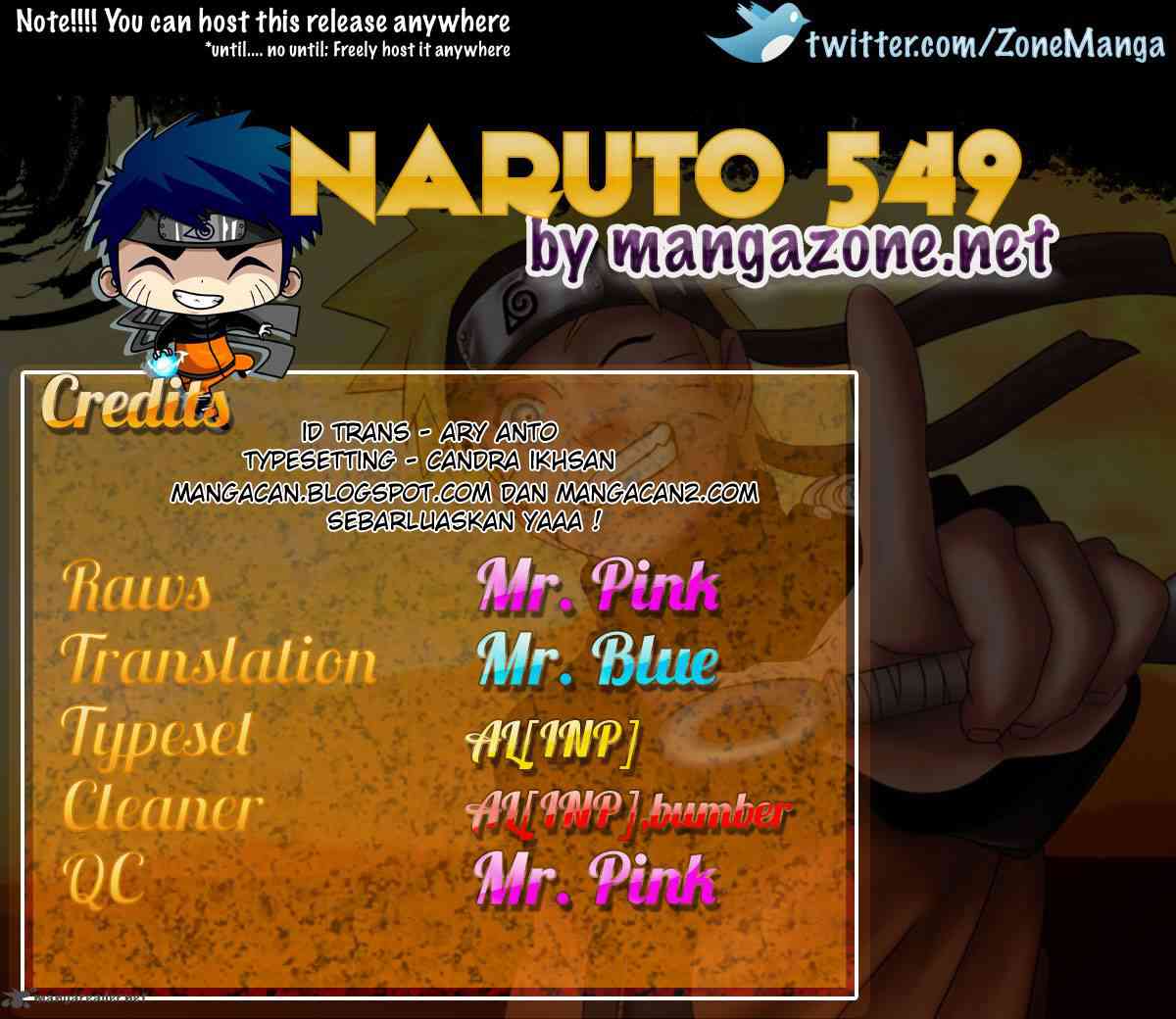 Komik Naruto Chapter 549 gambar nomor 1