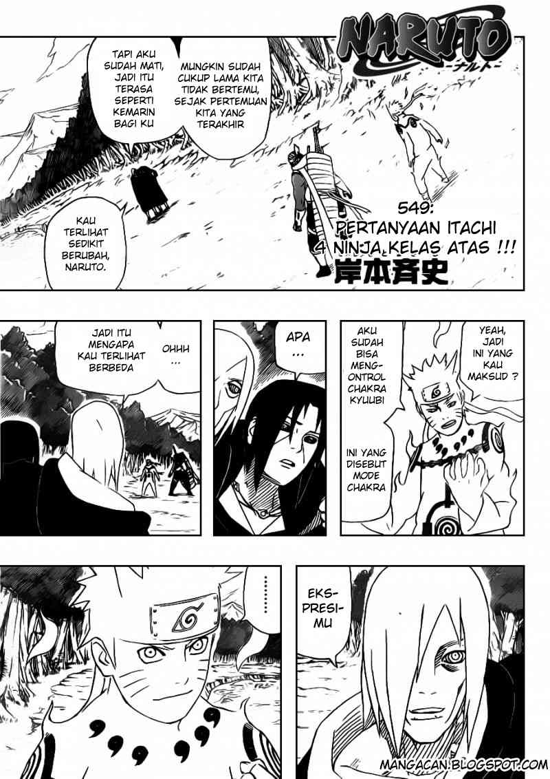 Manga Naruto Chapter 549 gambar nomor 2