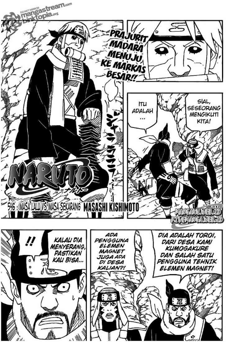 Komik Naruto Chapter 546 gambar nomor 1
