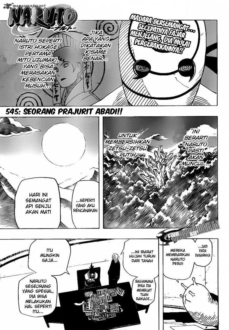 Komik Naruto Chapter 545 gambar nomor 1