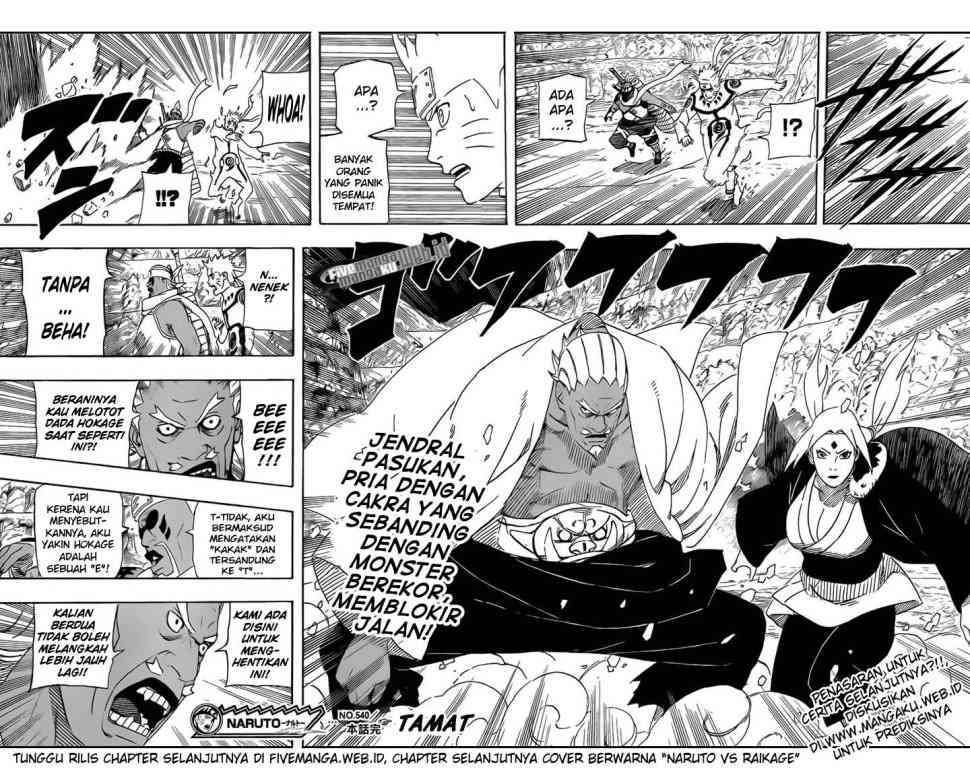 Naruto Chapter 540 Gambar 15