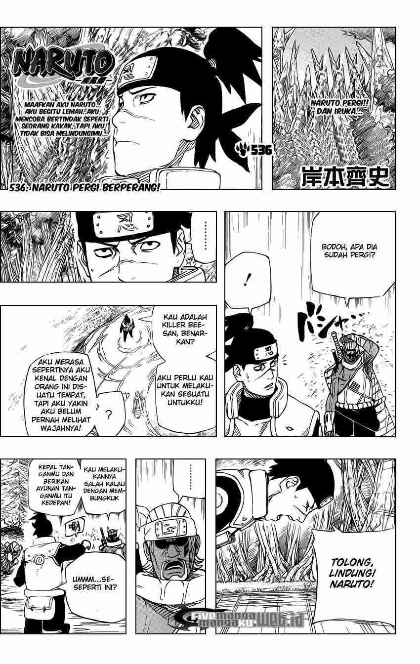Manga Naruto Chapter 536 gambar nomor 2