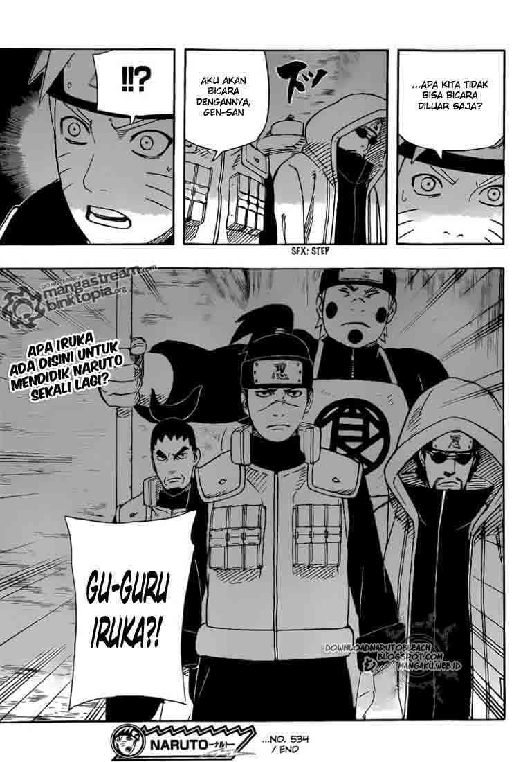 Naruto Chapter 534 Gambar 16