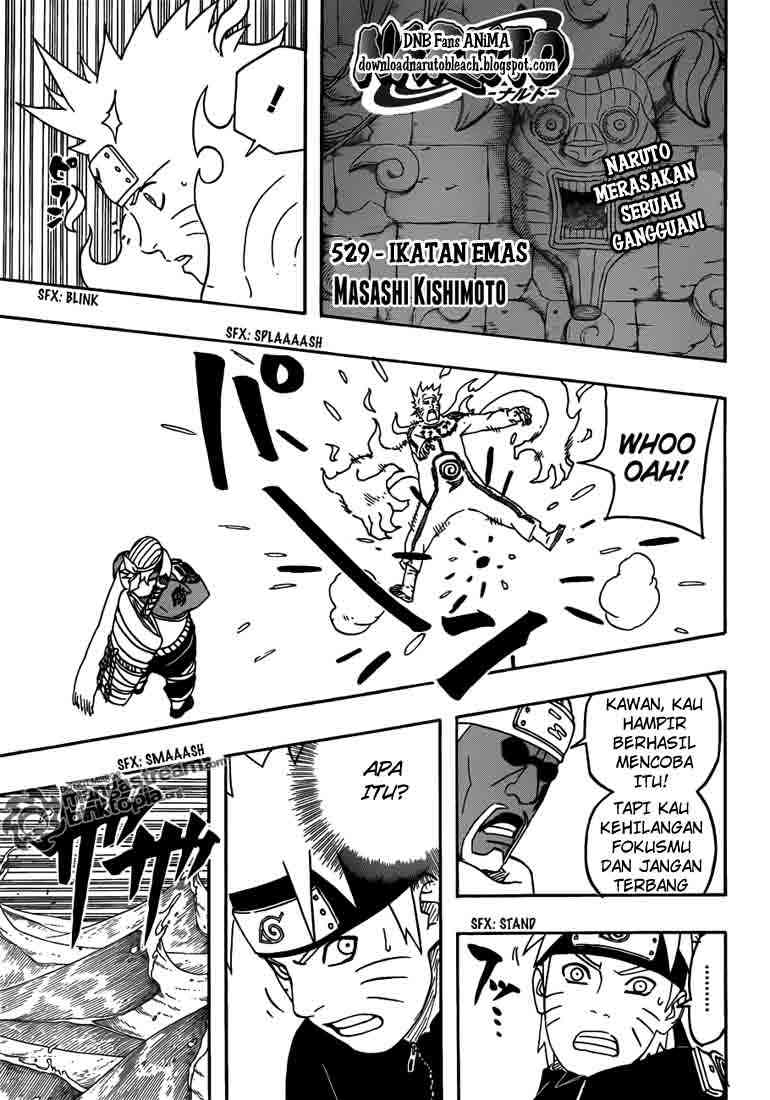 Komik Naruto Chapter 529 gambar nomor 1