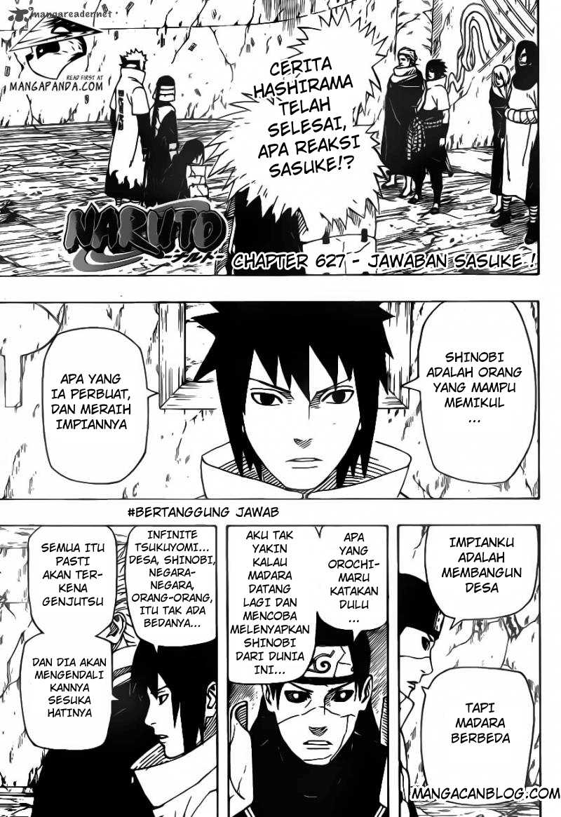 Komik Naruto Chapter 627 gambar nomor 1