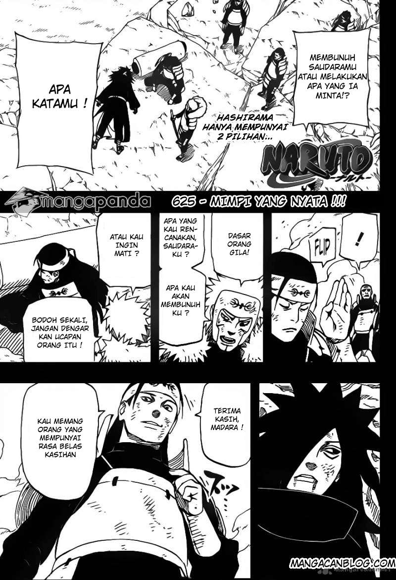 Komik Naruto Chapter 625 gambar nomor 1