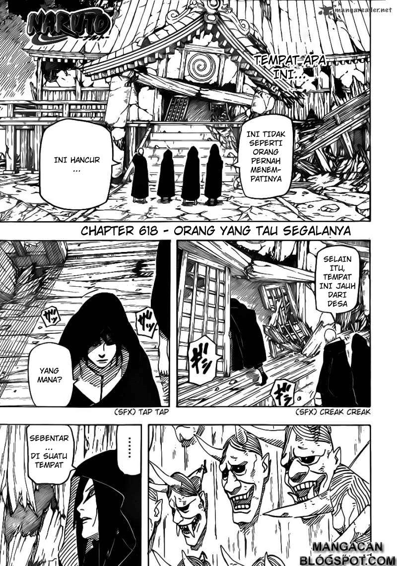 Komik Naruto Chapter 618 gambar nomor 1