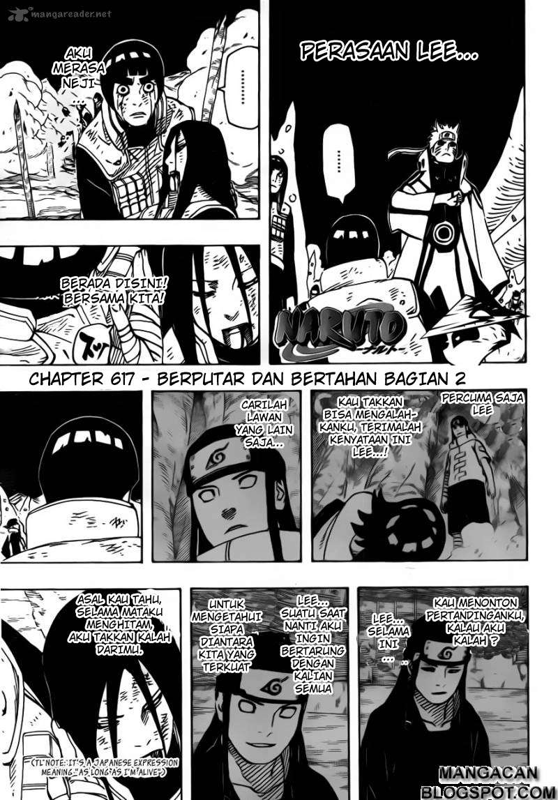 Komik Naruto Chapter 617 gambar nomor 1