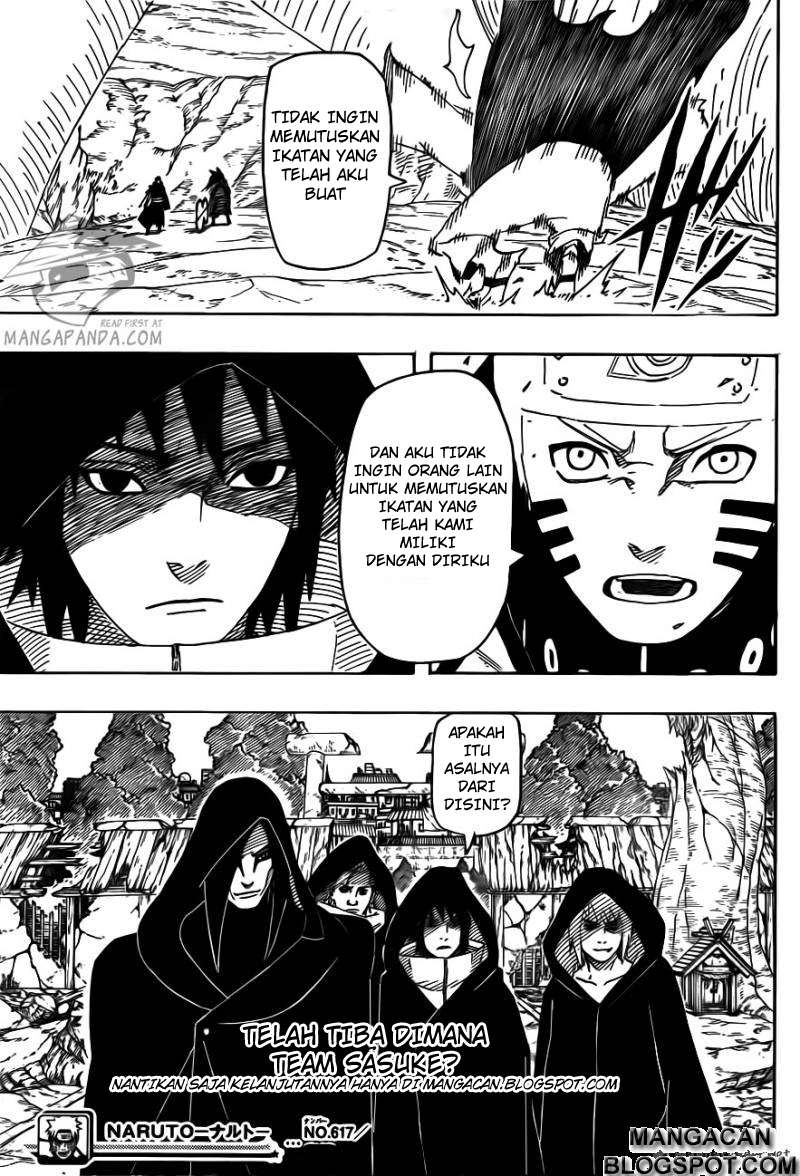 Naruto Chapter 617 Gambar 16