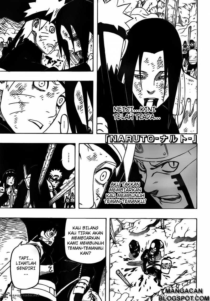 Komik Naruto Chapter 615 gambar nomor 1