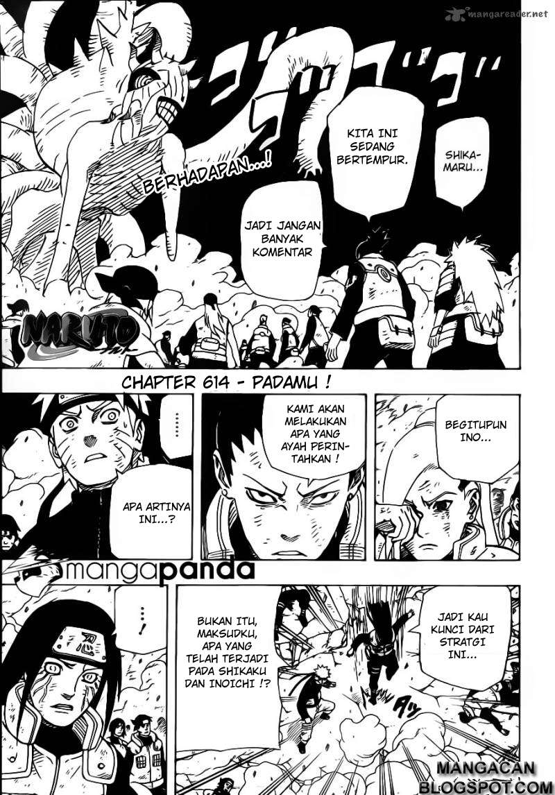 Komik Naruto Chapter 614 gambar nomor 1